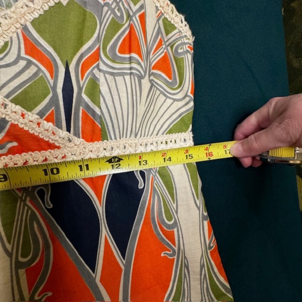 Womens Venis Art Nouveau Sundress Lined Size XS Multicolor - Picture 7 of 9